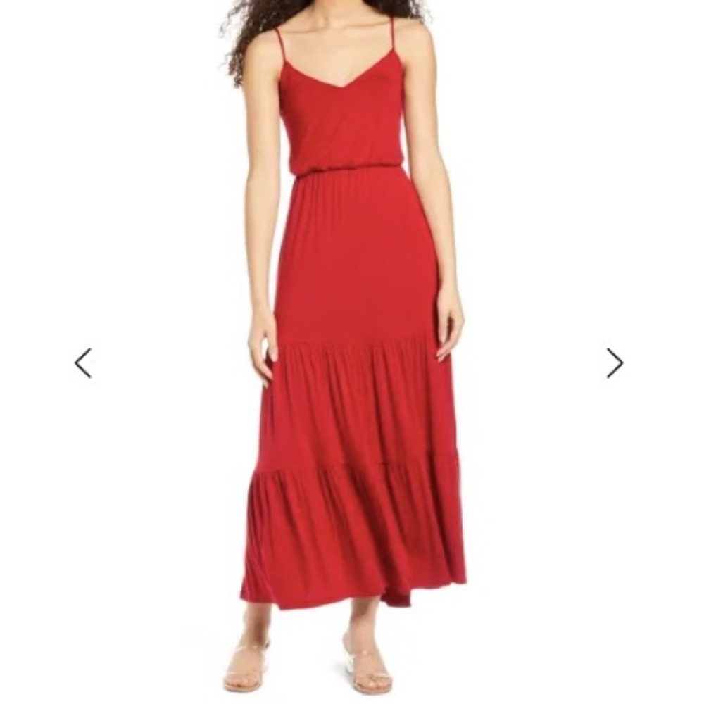 All in favor cami maxi dress